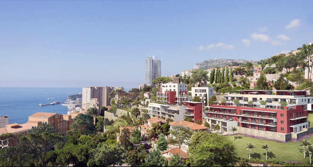 Monte Coast View : Programme immobilier neuf à Beausoleil dans les Alpes Maritime (Côte d'Azur)