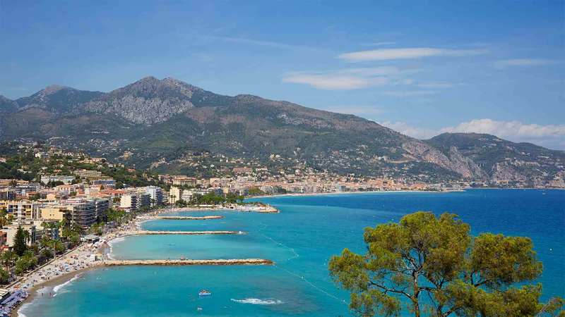Villa Félicité Programme immobilier neuf à Roquebrune-Cap-Martin (06) - Vue mer